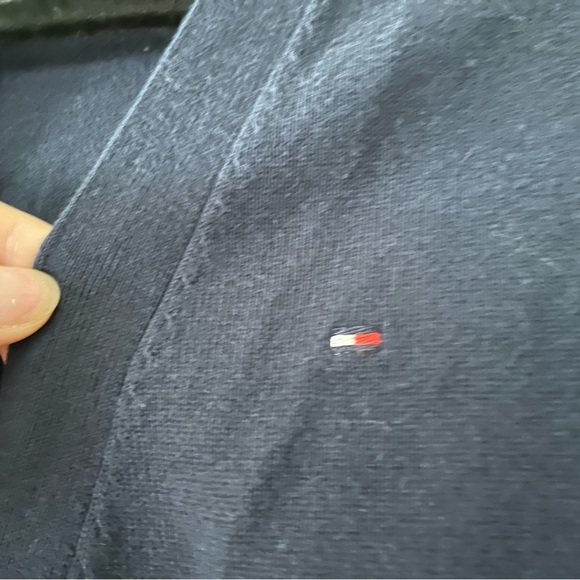 TOMMY HILFIGER Oversized Cardigan Navy - Picture 2 of 4